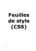 Feuilles de style CSS
