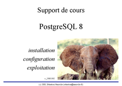 Cours PostgreSQL