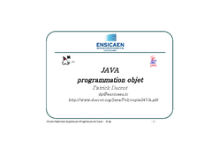 Java programmation objet