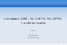 GSM, 3G, UMTS, 4G, GPRS