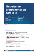 Programmation parallèle