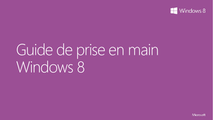 Guide de prise en main Windows 8
