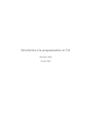 Introduction à la programmation en C#