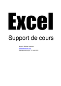 Support de cours Excel