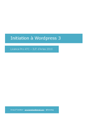 Initiation à Wordpress 3