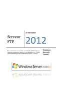 Serveur FTP (Windows server 2008 R2)