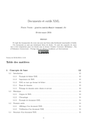 Documents et outils XML